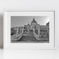 Piazza Pretoria Palermo Sicily Black And White Photography Wall Art