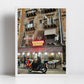 Catania Sicily Print Street Photography Vespa Poster