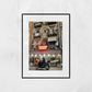 Catania Sicily Print Street Photography Vespa Poster