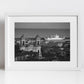 Catania Sicily Black And White Photography Print