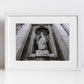 Saint Catherine of Alexandria Catania Sicily Black And White Photography Print