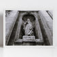 Saint Catherine of Alexandria Catania Sicily Black And White Photography Print