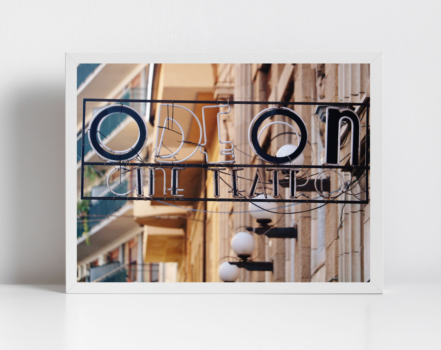 Cine Teatro Odeon Catania Sicily Photography Print