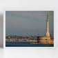 Madonna della Lettera Messina Sicily Black And White Photography Print