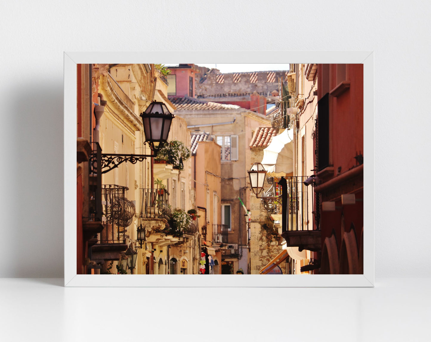 Taormina Sicily Print Italy Wall Art Street Photography