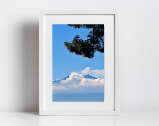 Mount Etna Taormina Sicily Photography Print