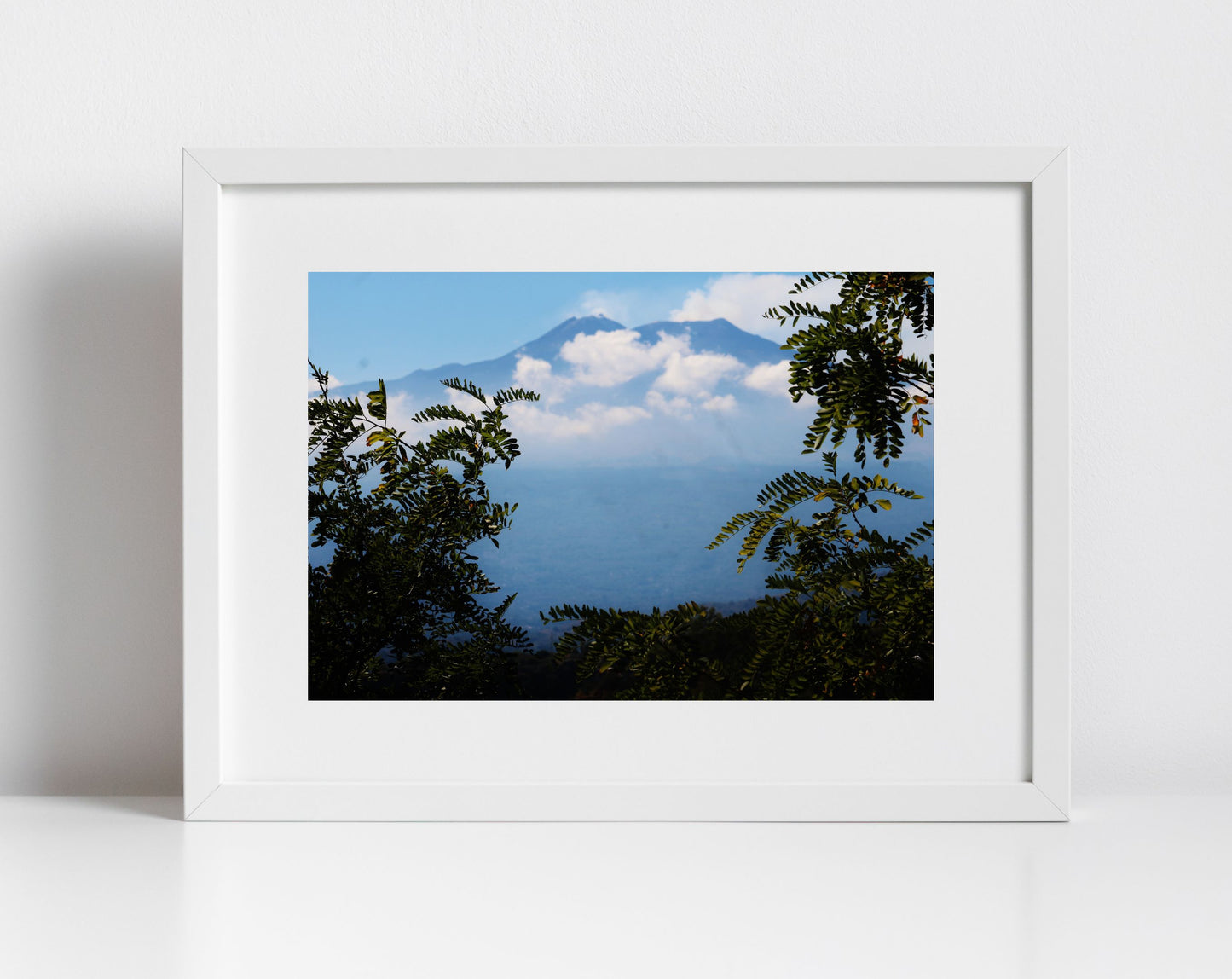 Mount Etna Taormina Sicily Photography Wall Art