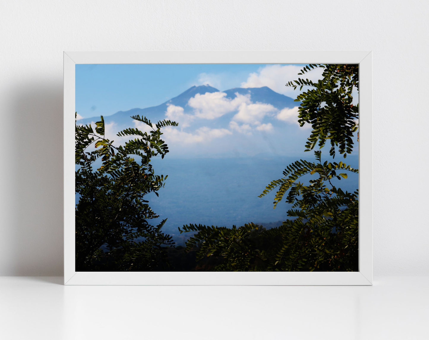 Mount Etna Taormina Sicily Photography Wall Art