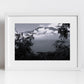 Mount Etna Taormina Sicily Black And White Photography Wall Art