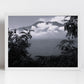 Mount Etna Taormina Sicily Black And White Photography Wall Art