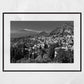 Taormina Mount Etna Sicily Black And White Photography Print