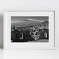 Taormina Greek Theatre Black And White Photography Print