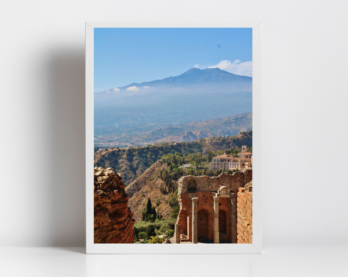 Taormina Greek Theatre Photography Wall Art