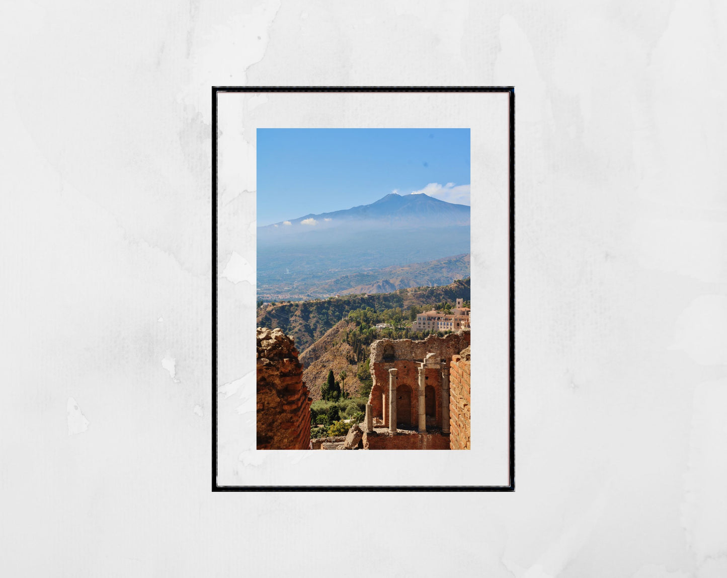 Taormina Greek Theatre Photography Wall Art