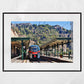 Taormina-Giardini Sicily Photography Print Railway Poster