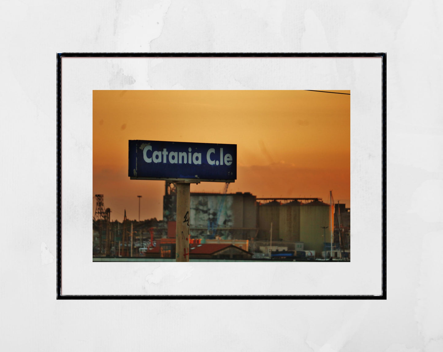 Catania Sicily Print Urban Photography