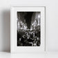 Catania Sicily Black And White Photography Print Italian Restaurant Decor