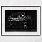 Catania Sicily Print Night Street Black And White Photography