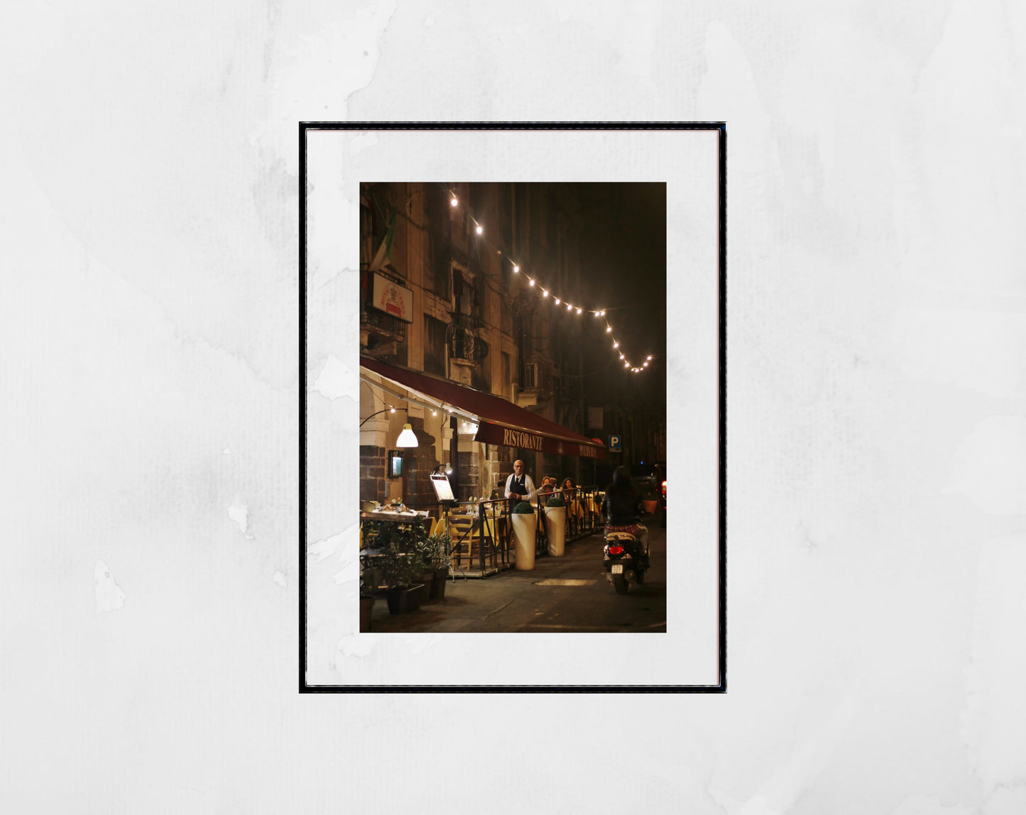 Catania Sicily Print Italian Restaurant Decor