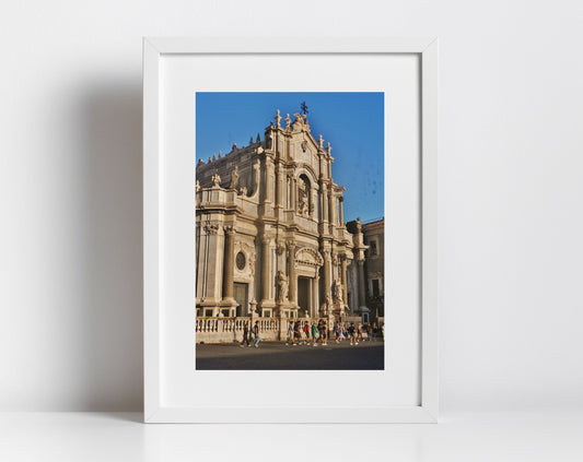 Catania Cathedral Sicily Photography Print