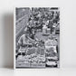 Catania Fish Market Sicily Black And White Photography Print