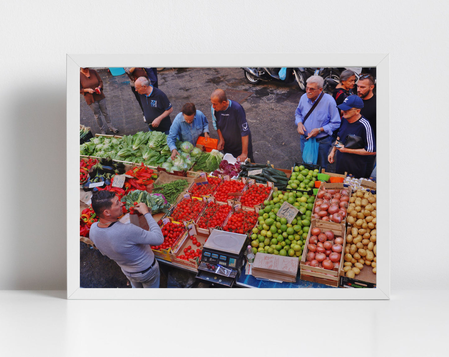 Catania Fish Market Sicily Photography Art Print