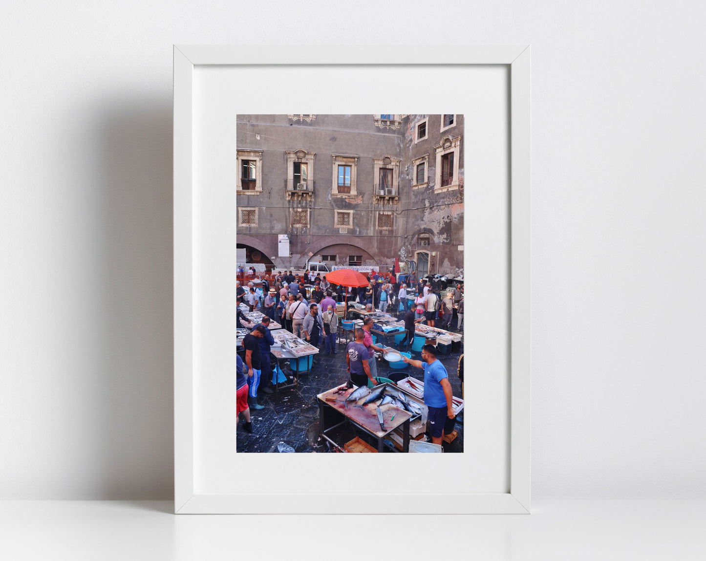 Catania Fish Market Sicily Print Italy Street Photography