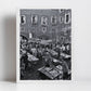 Catania Fish Market Sicily Print Italy Street Black And White Photography