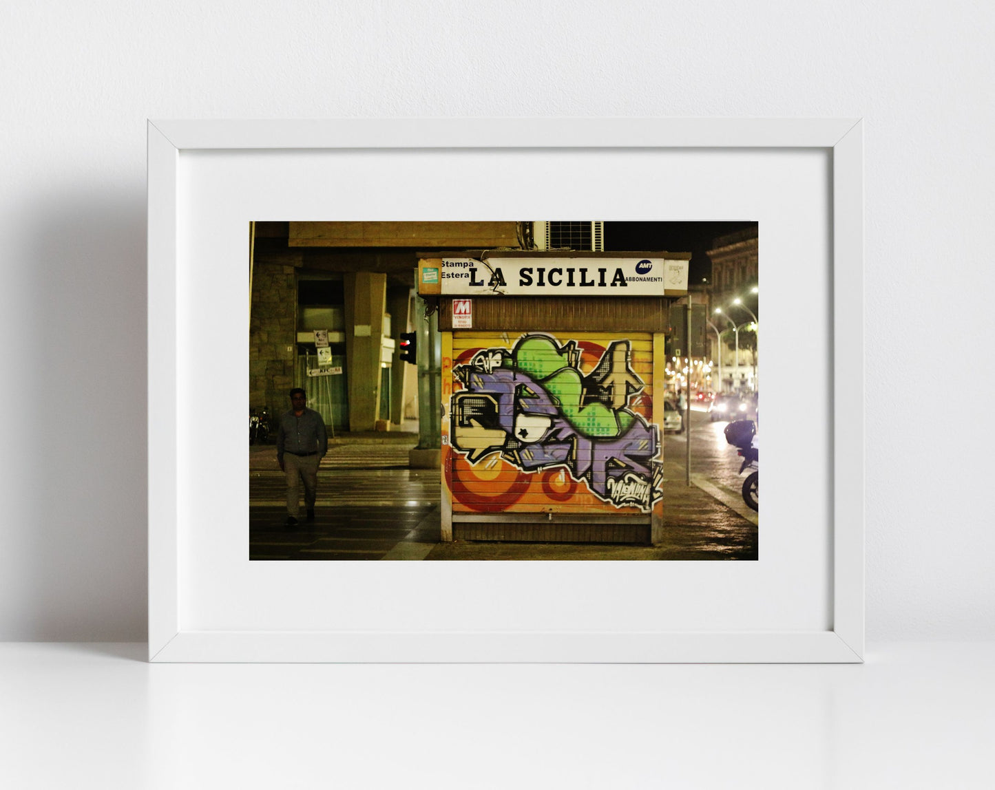 Catania Sicily Print Street Photography Italian Wall Art