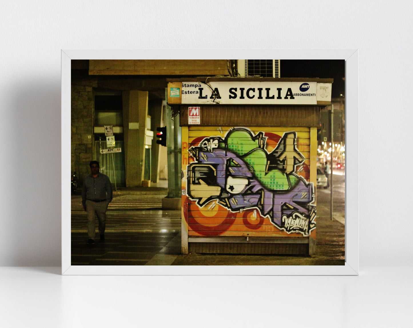 Catania Sicily Print Street Photography Italian Wall Art