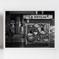 Catania Sicily Black And White Print Street Photography Italian Wall Art