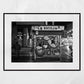 Catania Sicily Black And White Print Street Photography Italian Wall Art