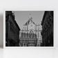 Catania Sicily Black And White Photography Print Italy Wall Art