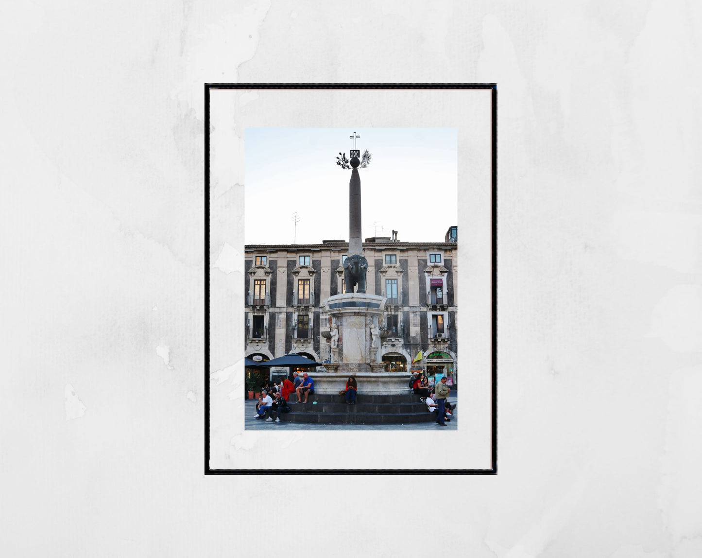 Elephant Fountain Catania Sicily Photography Print