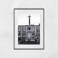 Elephant Fountain Catania Sicily Black And White Photography Print