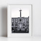 Elephant Fountain Catania Sicily Black And White Photography Print