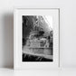 Amenano Fountain Catania Sicily Black And White Photography Poster Italy Wall Art