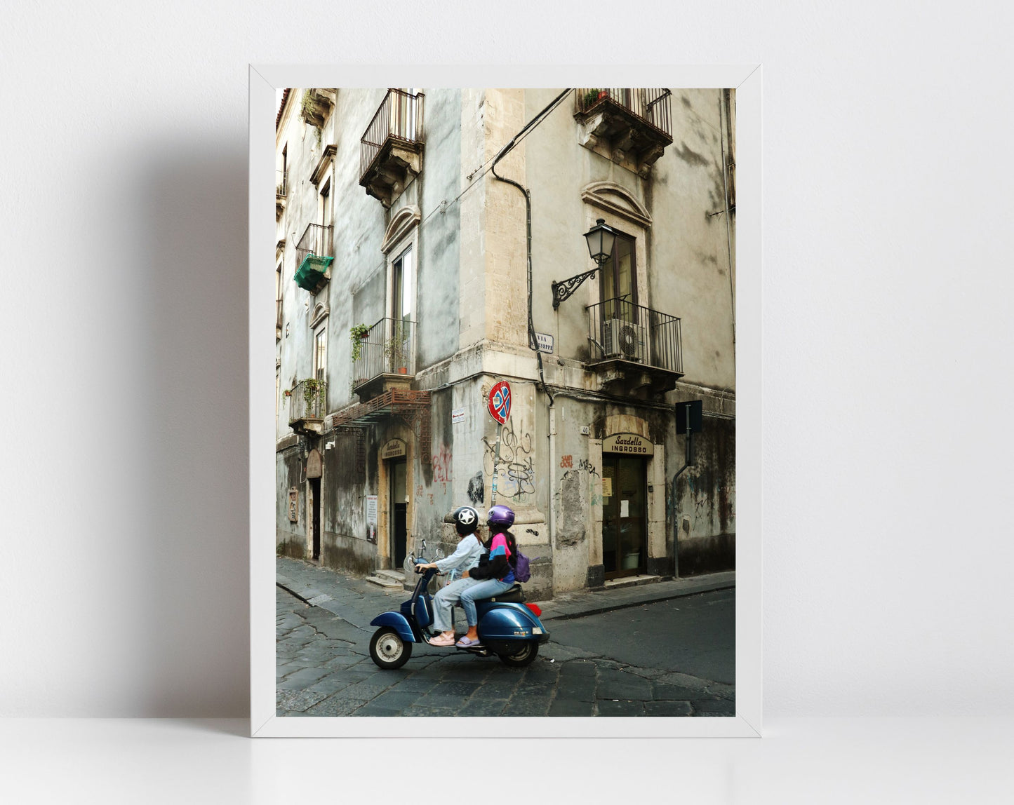 Italy Wall Art Catania Sicily Print Street Photography