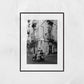 Italy Wall Art Catania Sicily Black And White Print Street Photography