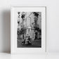 Italy Wall Art Catania Sicily Black And White Print Street Photography