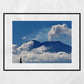 Mount Etna Poster Volcano Art