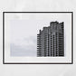 Barbican Print Brutalist Black And White Photography Poster