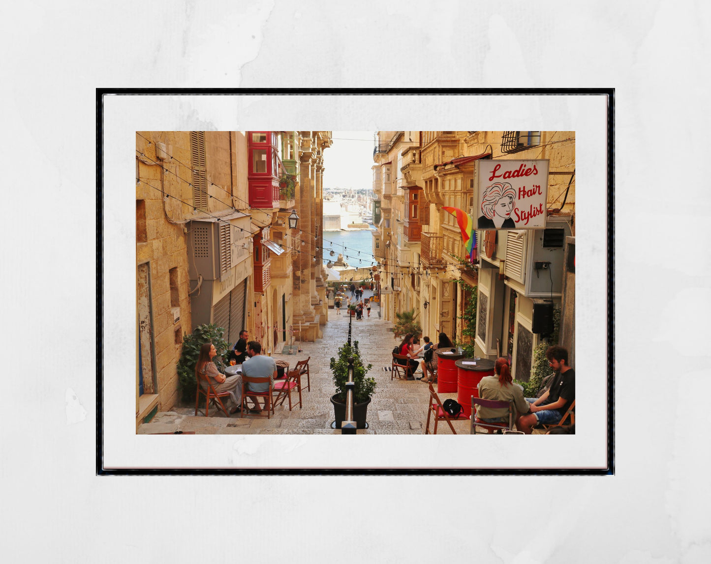 Triq San Gwann Valletta Malta Photography Print