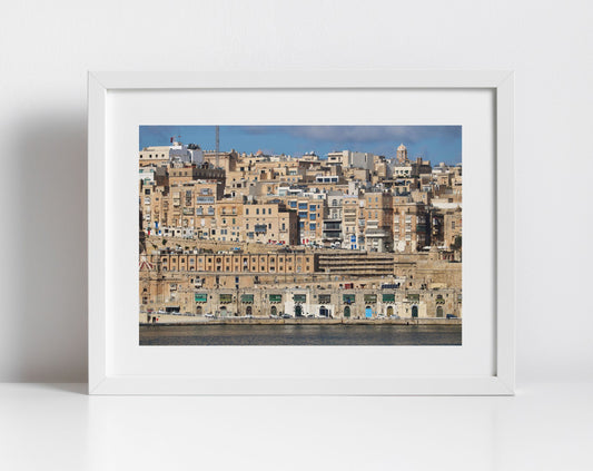 Valletta Waterfront Malta Photography Print