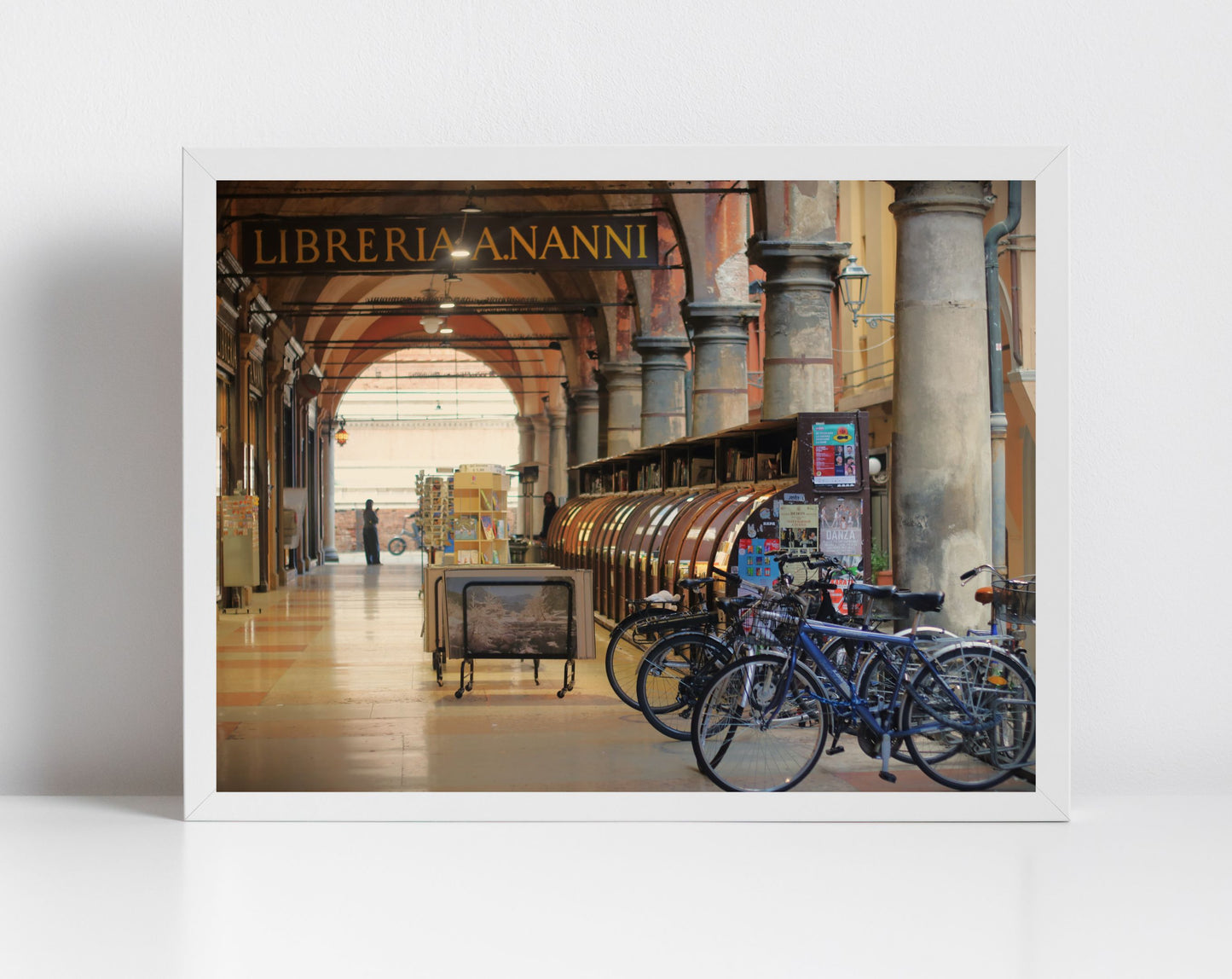 Libreria Nanni Bologna Photography Art Print