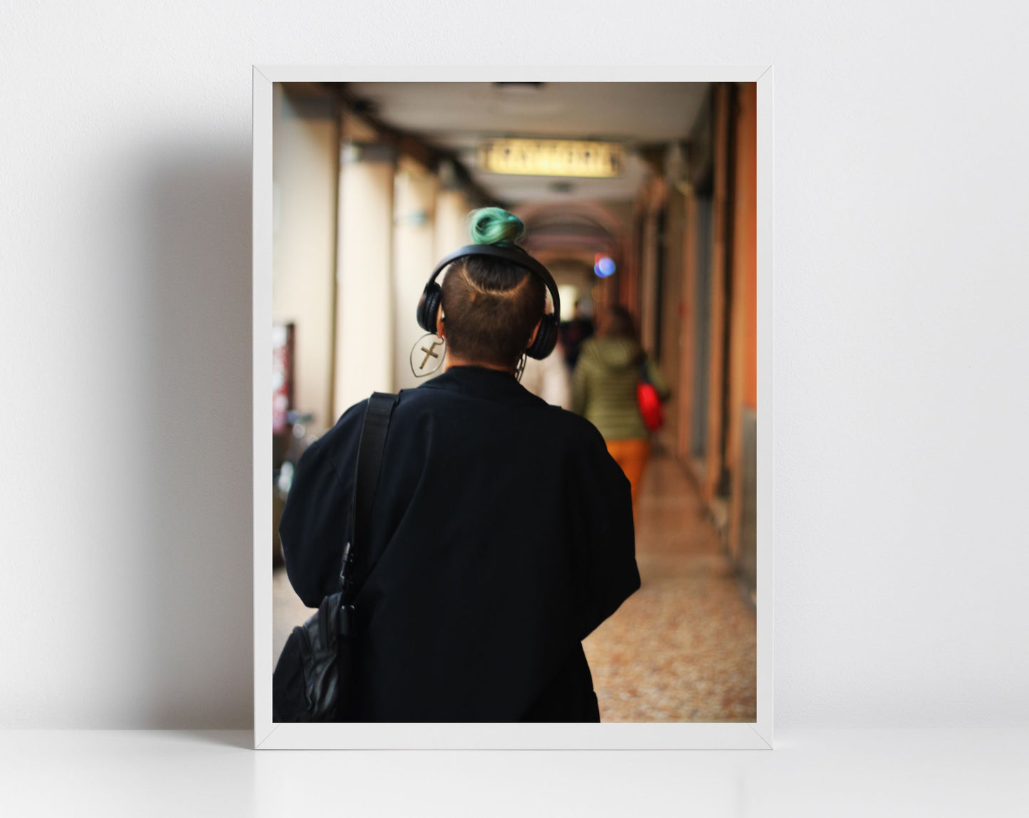 Bologna Italy Street Photography Print Punk Poster