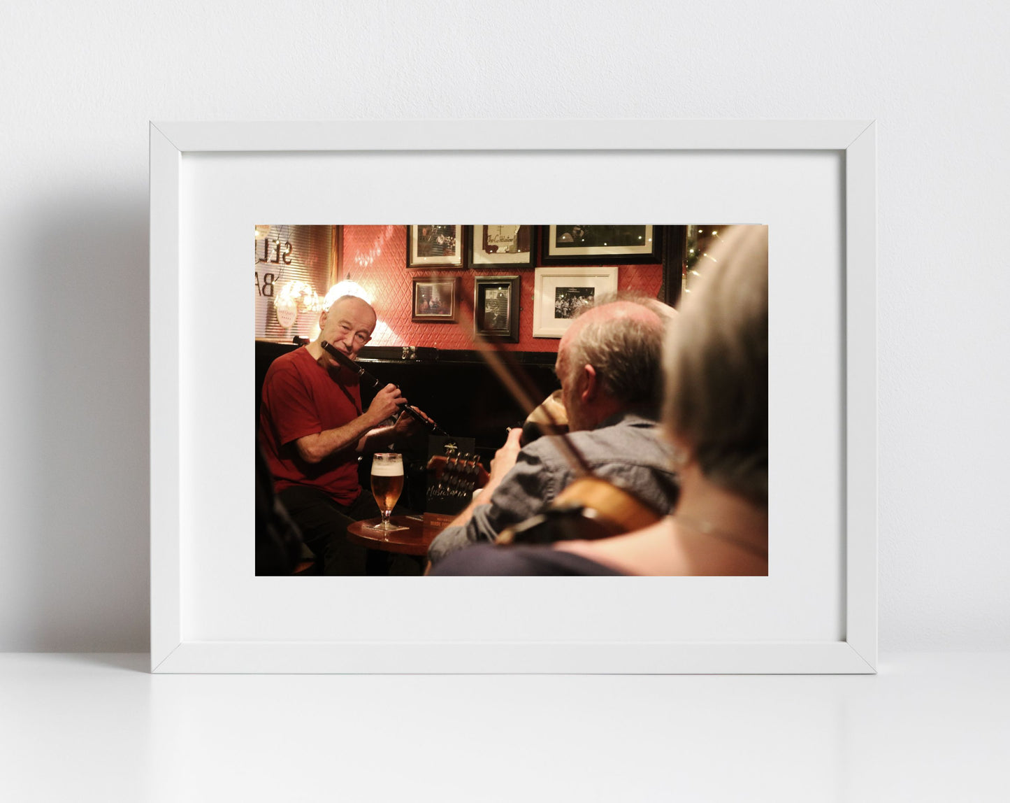 Irish Music Poster The Cobblestone Dublin Print