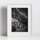 Catania Sicily Black And White Print Italian Restaurant Decor