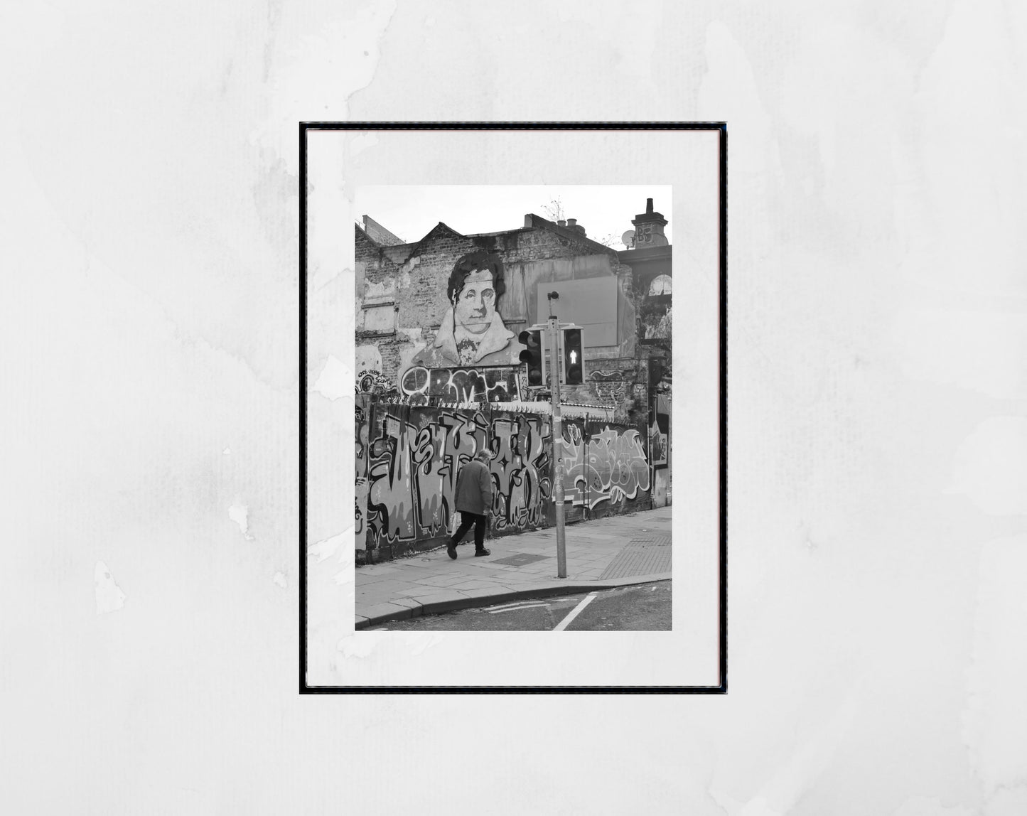 Rathmines Dublin Black And White Print Street Art Photography