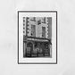 Irish Pub Black And White Print Rathmines Dublin Street Photography